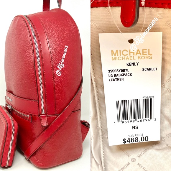 NWT Michael Kors Backpack ONLY - Picture 4 of 7